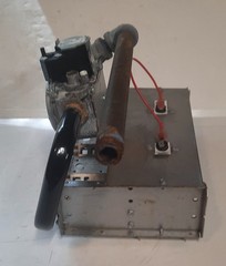 OEM Rheem Burner Assy & Parts off Model R801CA075417MSA Gas Furnace, For Parts