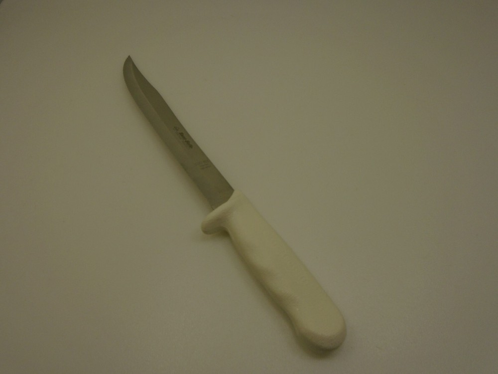 Dexter USA S142-9SC 9 in White Scalloped Serrated Utility Slicer Clip Point XLNT