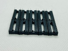 10-20 pcs 16 pin DIP IC Sockets Adaptor Solder Type Socket Dual Wipe Choose Qty
