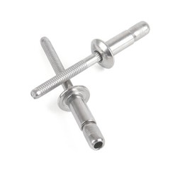 Structural Pop Rivets Dome Head Steel Monobolt Breakstem Fasteners 4.8mm 6.4mm