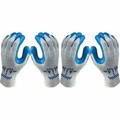 Atlas Fit 300 Blue Latex Palm-Dipped Blue Rubber Work Glove X-Large, 72-Pair