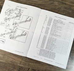 Massey Ferguson 120 124 128 Baler Service Parts Operators Manual Repair Shop Set
