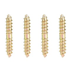 20pcs/set 5*30mm Dowel Screw Woodworking Furniture Connector Double Ended Screw