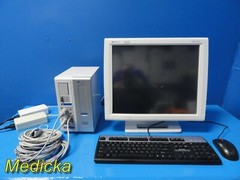 Spacelabs Ultraview SL2800 Patient Monitor W/ Printer, Module & NEW Leads~19336