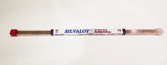 15% Silver Brazing Rods 1 ROD ONLY. Worthington, Harris Stay-Silv,Sil-Fos, Lenox