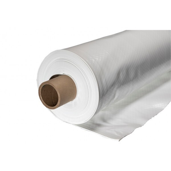 Dura Skrim – 20mil – String Reinforced White Crawl Space Vapor Barrier