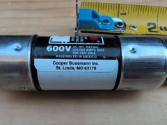 Cooper Bussmann FRN-R-80 Fusetron Time Delay Fuse 80A 600V