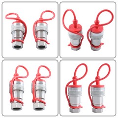 2 Sets 1/2″ Ag Hydraulic Quick Connect Couplers Couplings Ball Pioneer Style