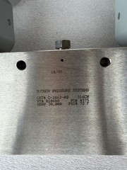 BuTech Haskel 30,000 PSI Pressure Intensifier / Hydro Test Pump C-3462-02
