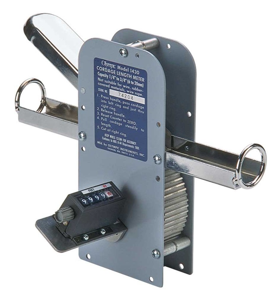 Olympic 1430 Imperial Cordage Measurer, feet and inches