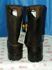 REFRIGIWEAR VIBRAM MEN’S LEATHER STEEL TOE BOOTS SIZE 13 200GRAMS THINSULATE NEW
