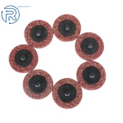 50Pcs 2Inch Medium Surface Conditioning Discs Roll Lock Grinder Sanding Pads