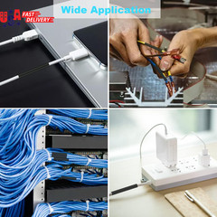 900 Pcs Wire Heat Shrink Tubing Kit, Industrial Heat-Shrink Tubing for Wires, 2: