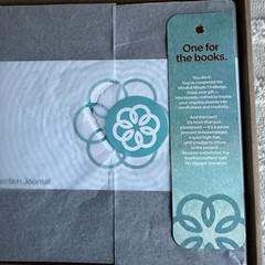Apple Employee Mindful Minute Challenge 2025 Reflection Journal & Pen Gray NEW