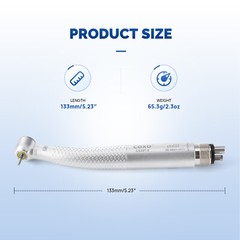 COXO High Speed Handpiece 4-Hole LED CX207 Dental Air Turbine Generator Spray