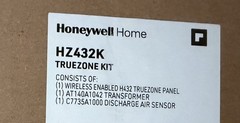Honeywell HZ432 TrueZONE Panel Kit