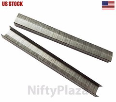 Bostitch Office B8 PowerCrown Premium Staples, 0.25 Inch Leg, Full-Strip silver