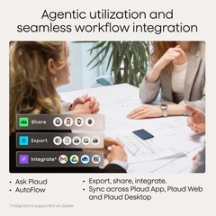 Note AI Voice Recorder, Note Taker w/Case, App Control, Transcribe & Summariz…