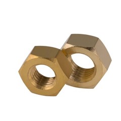 M1.4 M1.6 M2 M2.5 M3 M4 M5 – M22 Brass Hex Nuts DIN934 Metric Full Nuts Fastener