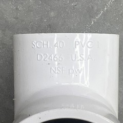 2″ Tee PVC Fitting (Pack Of 12) Schedule 40 Fitting – Slip x Slip x Slip USA New