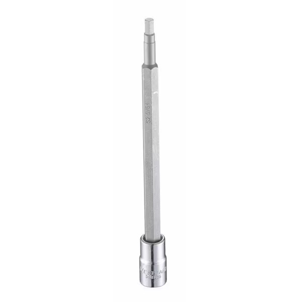 Westward 1/4 in Drive Hex Socket Bit SAE 9/64 in Tip, 4 3/4 in L 54TL96 Westward