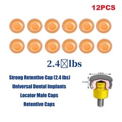 US Overdenture Locator Core Tool Retention Male Caps Implant Inserts Extraction