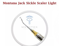 3 X Montana Jack Sickle Scaler Light Double Ended Dental Instruments CE