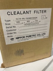 Nippon Puretec CHEMICAL Filter NOS 620mm 460mm 155 CLTA-AN 620460155A2N Clealant