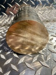BEARING BRONZE ROUND ROD BAR STOCK 6″ Diameter 4″ long, CDA 932 (SAE 660) #38
