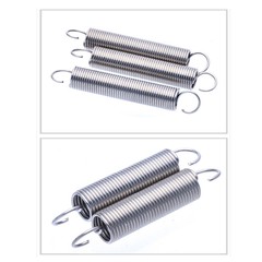0.5mm Wire Dia. 3/4/5/6mm Outside Dia. Extension Springs 304 Stainless Steel