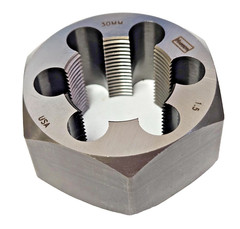 M30 X 1.5 Metric 2″ Hex Rethread Die Irwin 7373 30MM Carbon Steel USA MADE