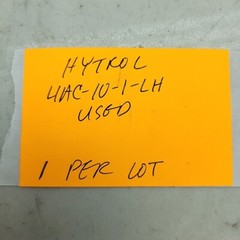 Hytrol 4AC-10-1-LH Left Hand Gear Reducer 10:1 Ratio USED