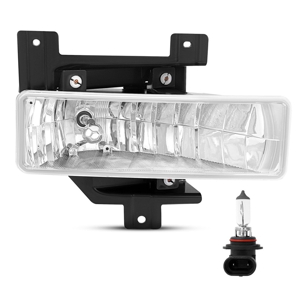 Hecasa Front Right Fog Light W/Bulb Compatible 1997 1998 Ford F150 F250