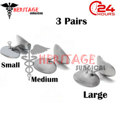 3 Pairs S M L Eye Shield Ocular Sclera Protection Laser Tattoo Remove Eyelid
