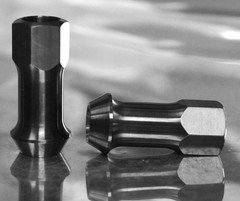 ZAKGEAR Black Titanium Wheel Lug Nut 12×1.25 Open End Acorn 20pcs set