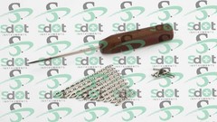 2.0mm LCP (Locking Compression Plate) & Screws , 91 PCs Set 316L Steel SdOt Inst