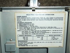 Rycom 3121A Selective Voltmeter