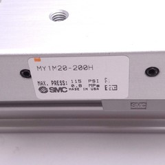 SMC MY1M20-200H Rodless Cylinder, ø20mm Bore, 200mm Stroke, M5, 0.8MPa