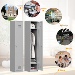 Metal Storage Cabinet School Locker Club Home Storage Lockers with Lockable Door