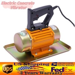 Portable Handheld Cement Troweling Vibrate Concrete Vibrator Machine Flat Plate