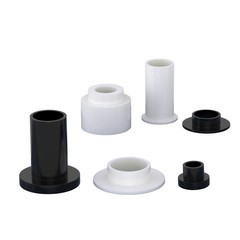 Black Insulating T-shaped Step Nylon Washer Transistor Pad Plastic Gasket Liner