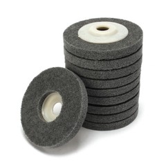 10pcs 4″ Nylon Fiber Polishing Wheel Abrasive Disc For Metal Ceramic Marble Wood