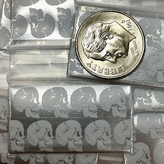 BaggiesSince1987- 12534 ZipSeal DESIGN BAGS MIX 1.25″X3/4″ METALLIC, 👀Details🔽