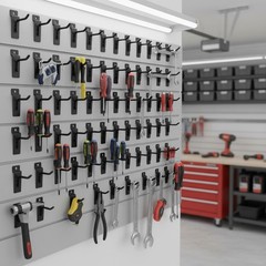 20Pc Heavy Duty 2-Inch Slatwall Hooks Assortment for Garage & Retail Display