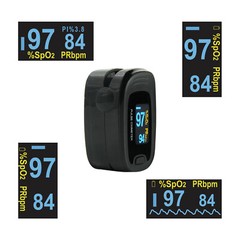 Finger Pulse Oximeter Meter SpO2 Heart Rate Monitor Blood Oxygen Saturation FDA