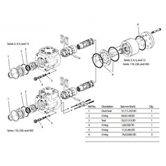 Aztec Replacement for Seal Kit for Nissan 49410-14H05 – Steer Orbitrol / Stee…