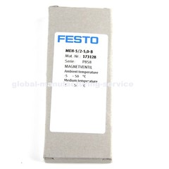 New In Box FESTO MEH-5/2-5,0-B 173128 SOLENOID VALVE PLC MODULE