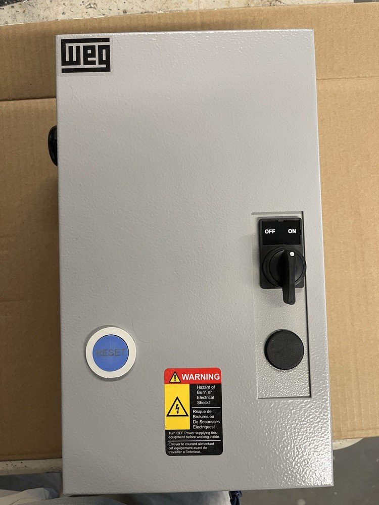Schulz/Weg Electric Motor Starter 1 Phase