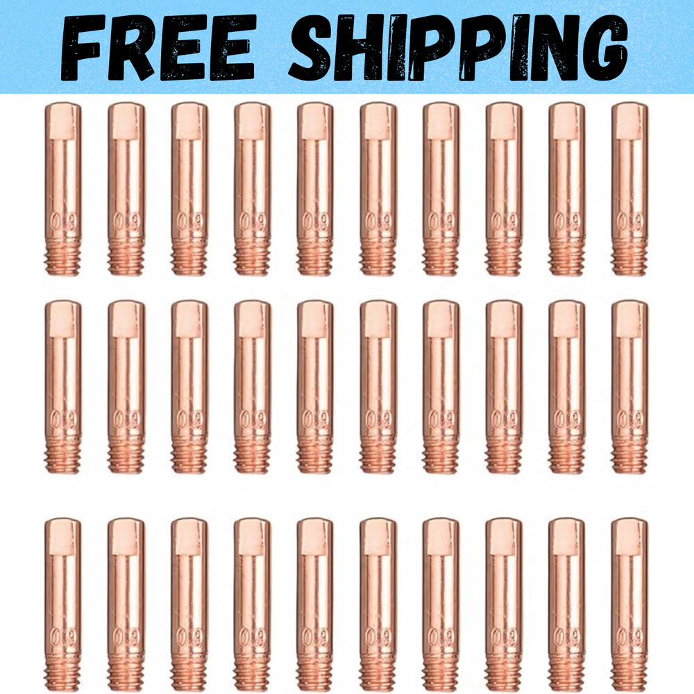 Mig Welder Tips 30-Pack Welding Tips .035″ Contact Tip for Mig Welding Gun