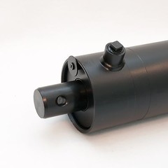 22 25 Ton OEM Hydraulic Log Splitter Cylinder Double Acting 4 Bore x 24″ Stroke